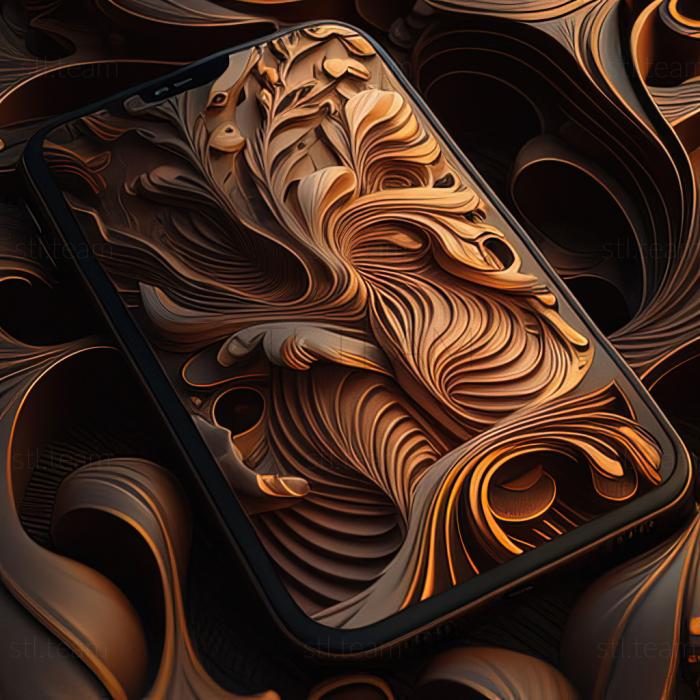 3D model st cool iOS wallpapers with depth effect for iPhone (STL)